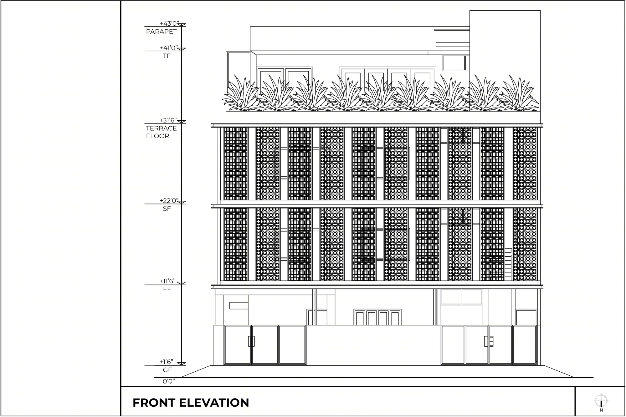 印度小城中的现代别墅改造-6