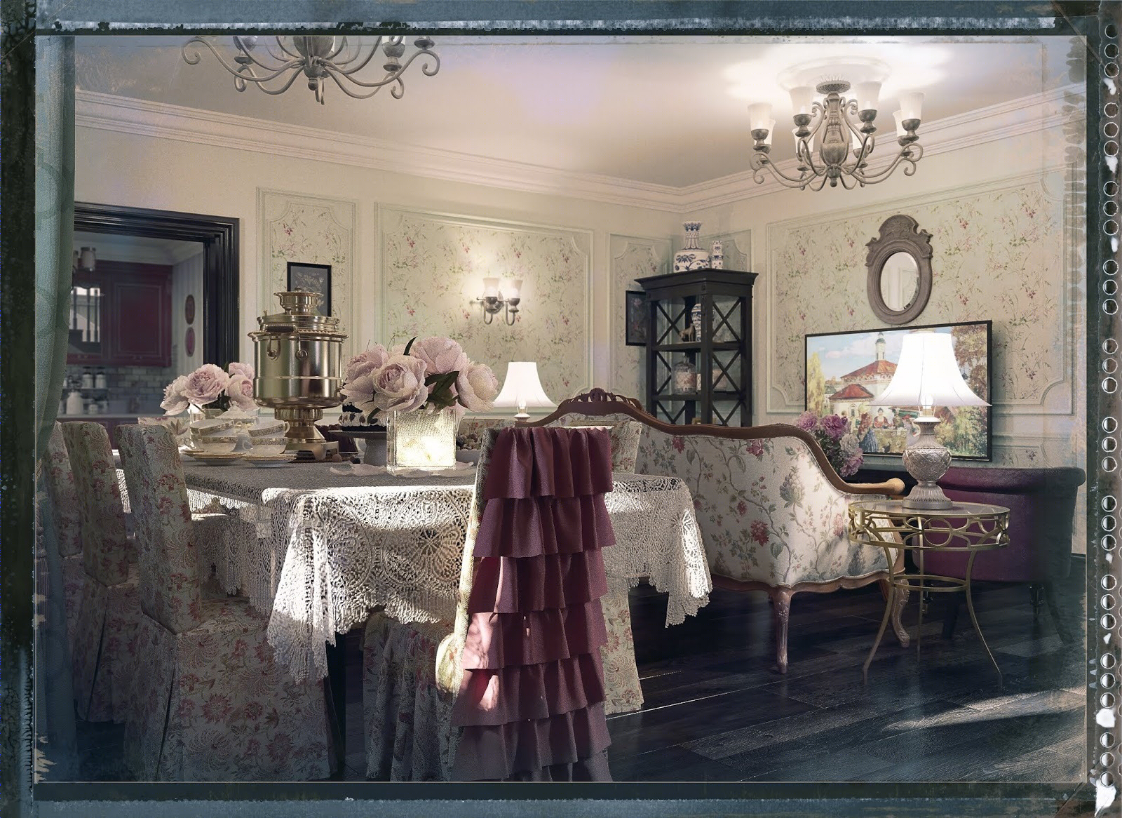 俄罗斯风格别墅设计 · 温暖家庭环境中的经典美学-9