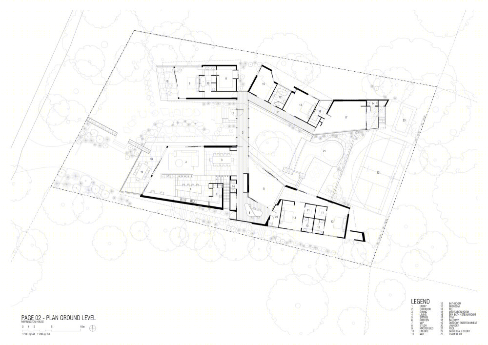 墨尔本森林里的观景胜地——Turco and Associates 设计的 Mornington 半岛住宅-27