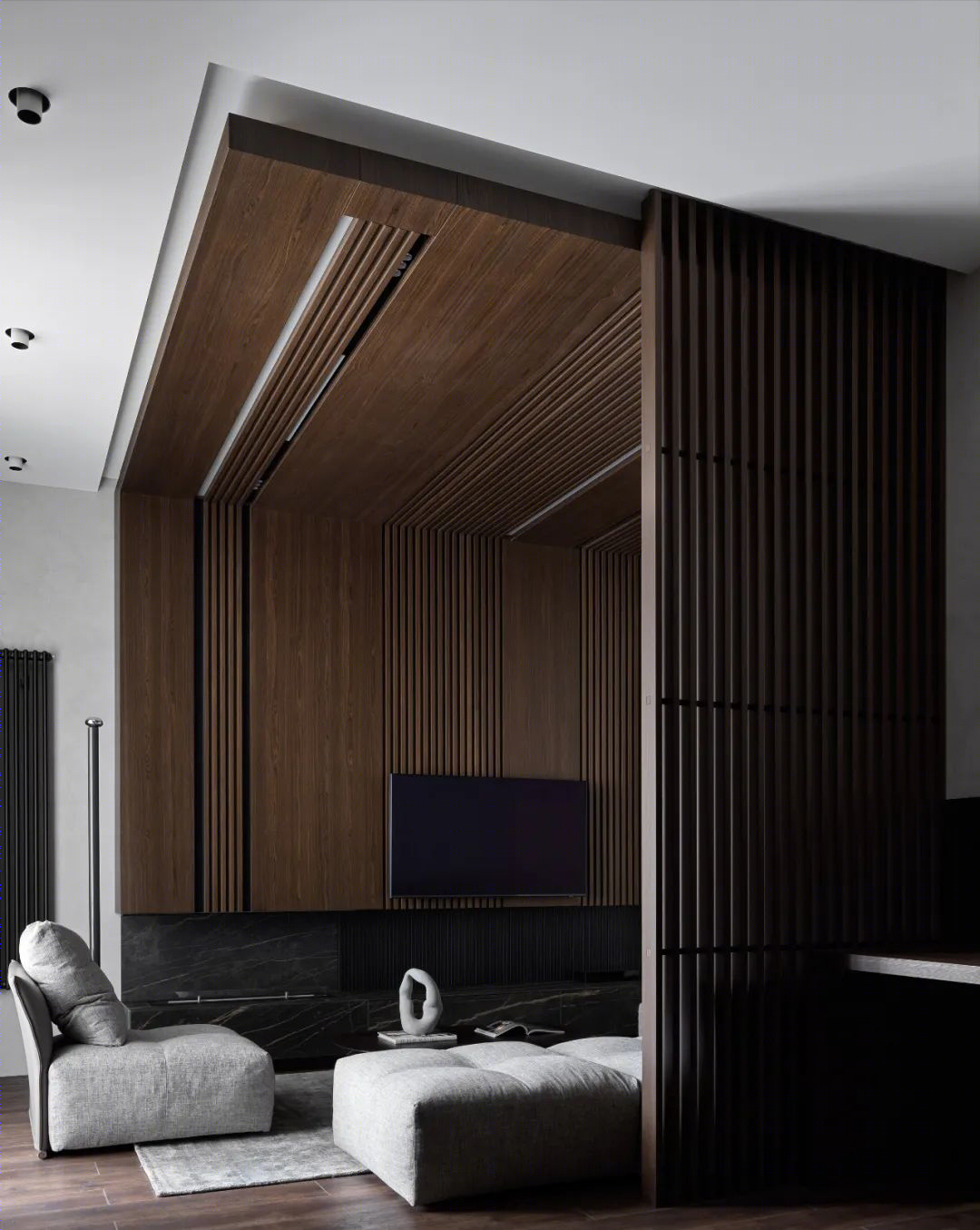 DE&DE 新作 | 95m²简约私宅，大理石与原木的和谐-43