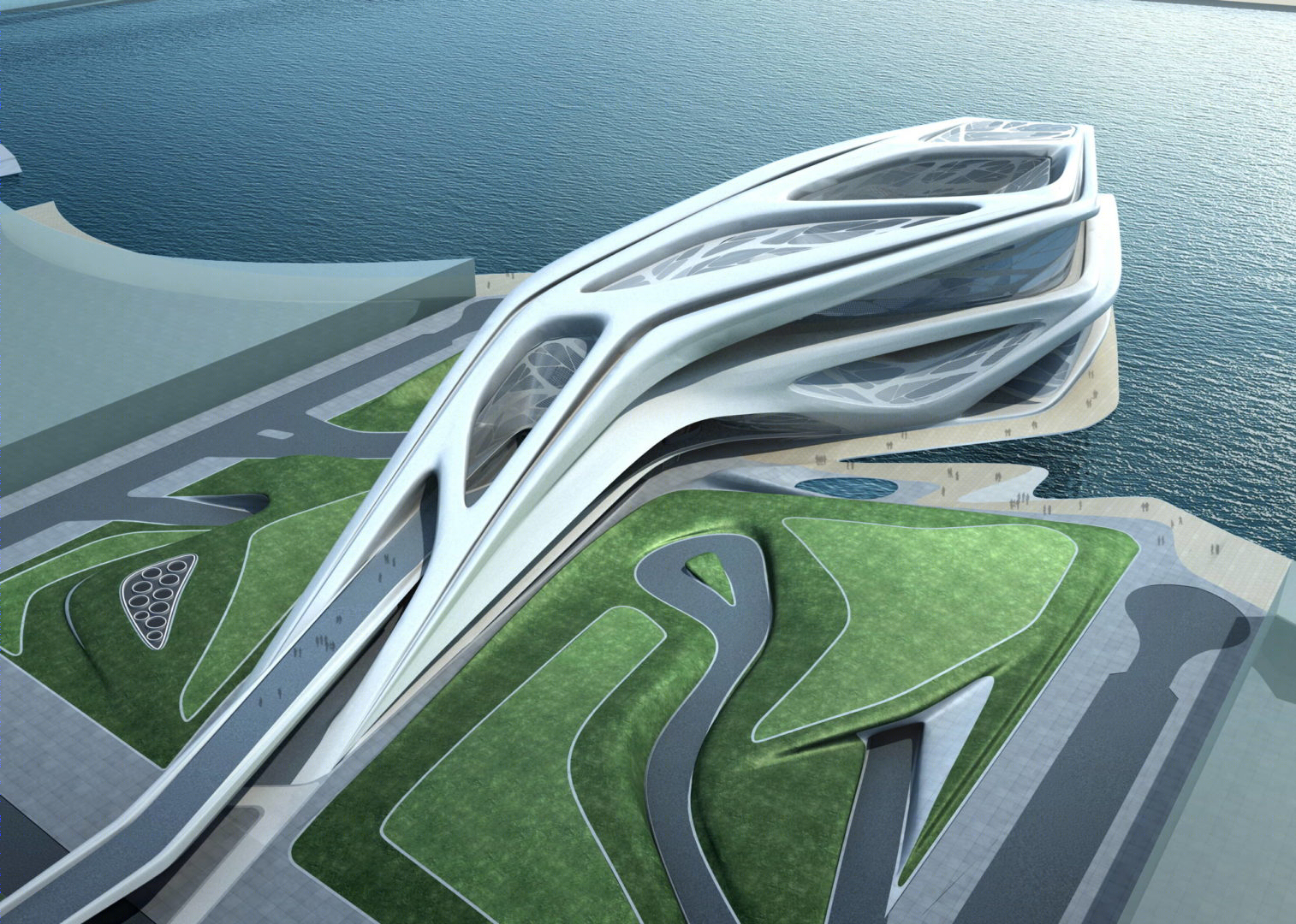 Zaha Hadid丨Abu Dhabi Performing Arts Centre-5