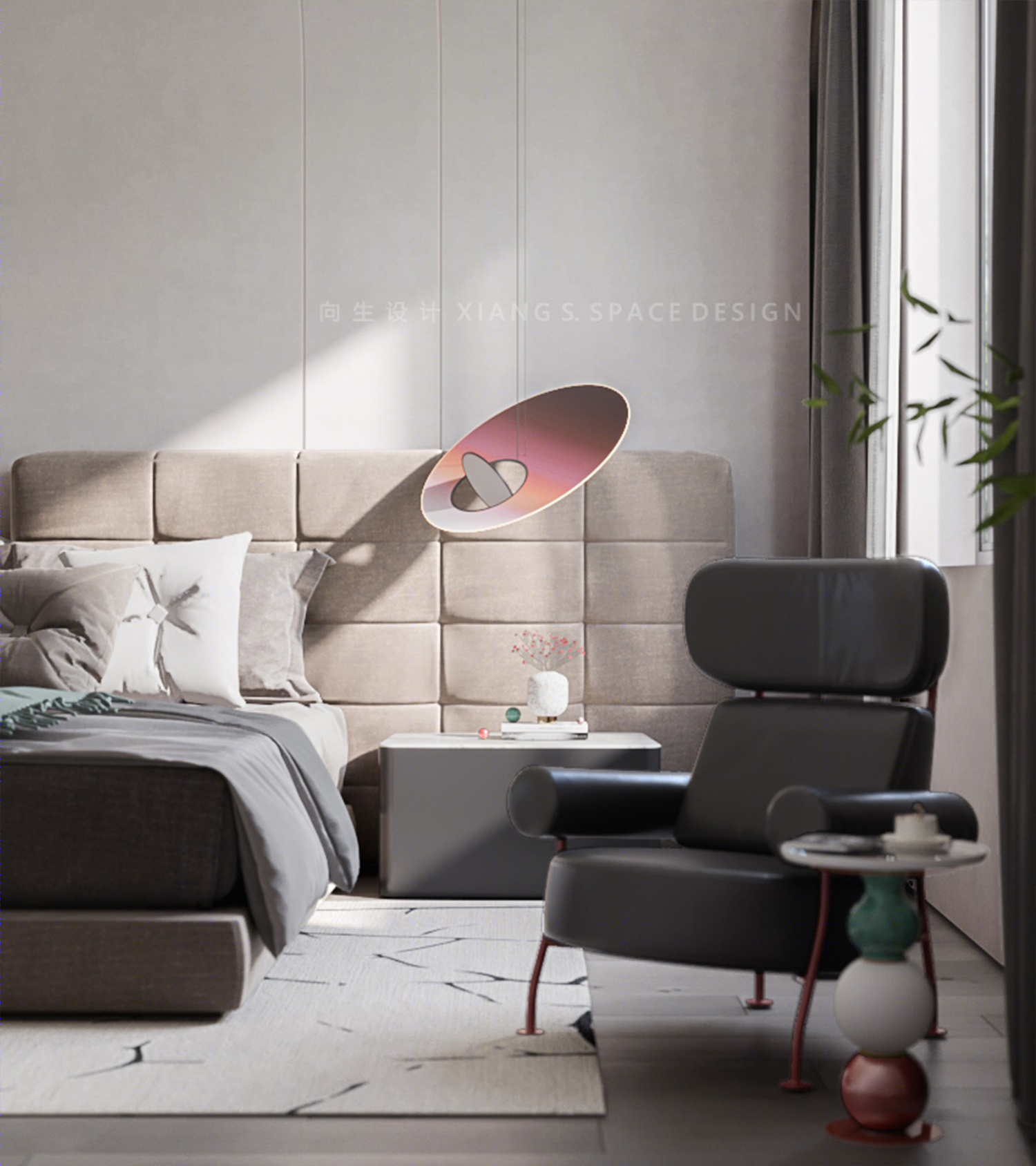 几何予我·色彩予你丨中国上海丨向生空间设计-34