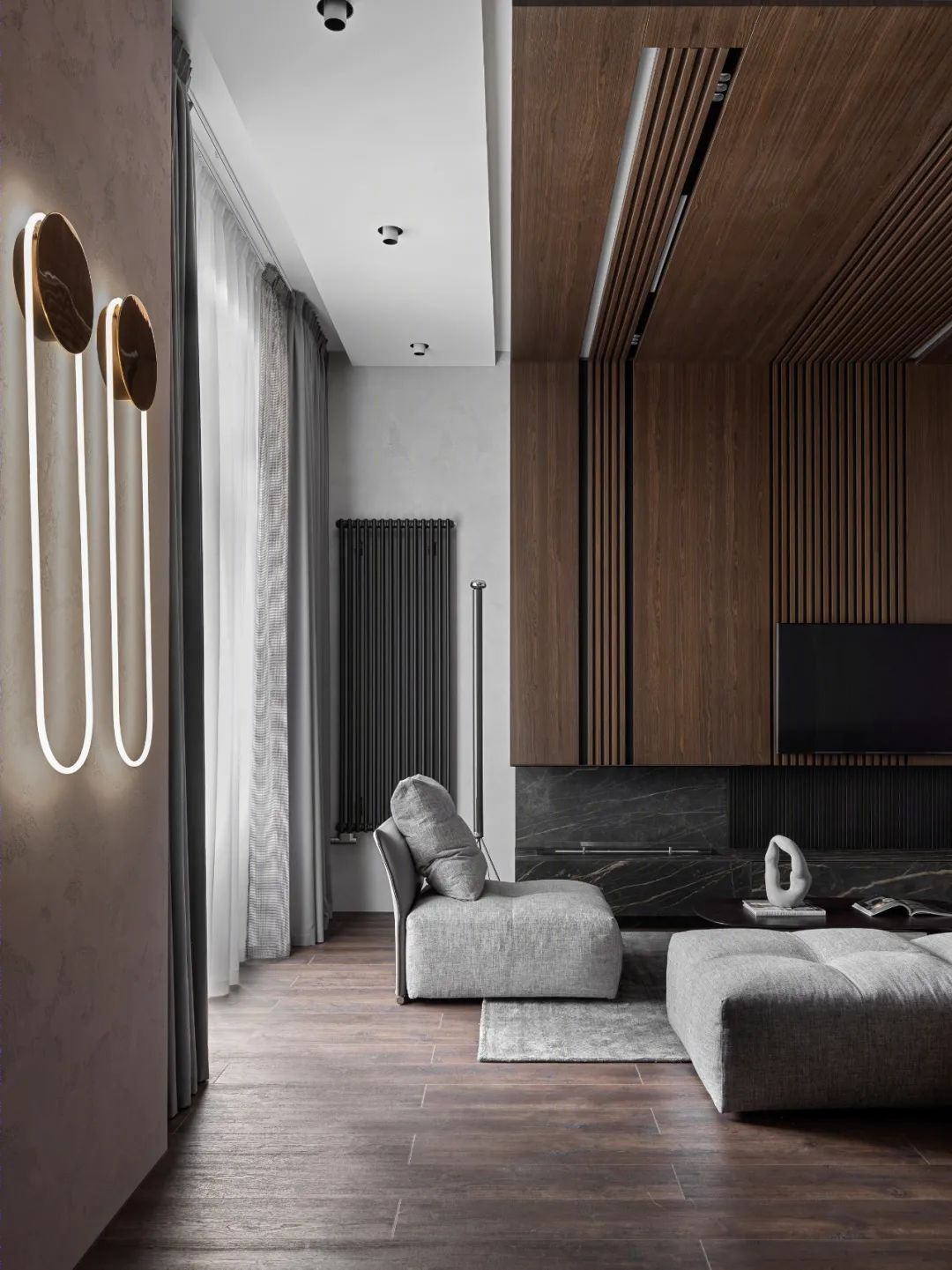 DE&DE 新作 | 95m²简约私宅，大理石与原木的和谐-44