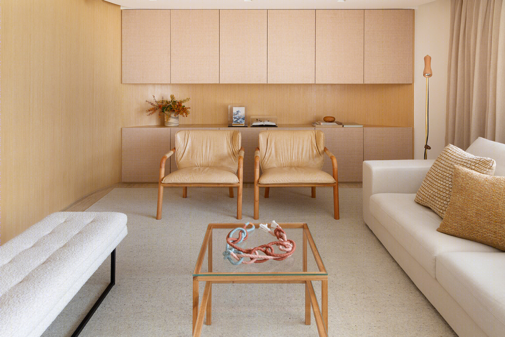 巴西现代简约石灰华公寓丨MAB3 Arquitetura-23