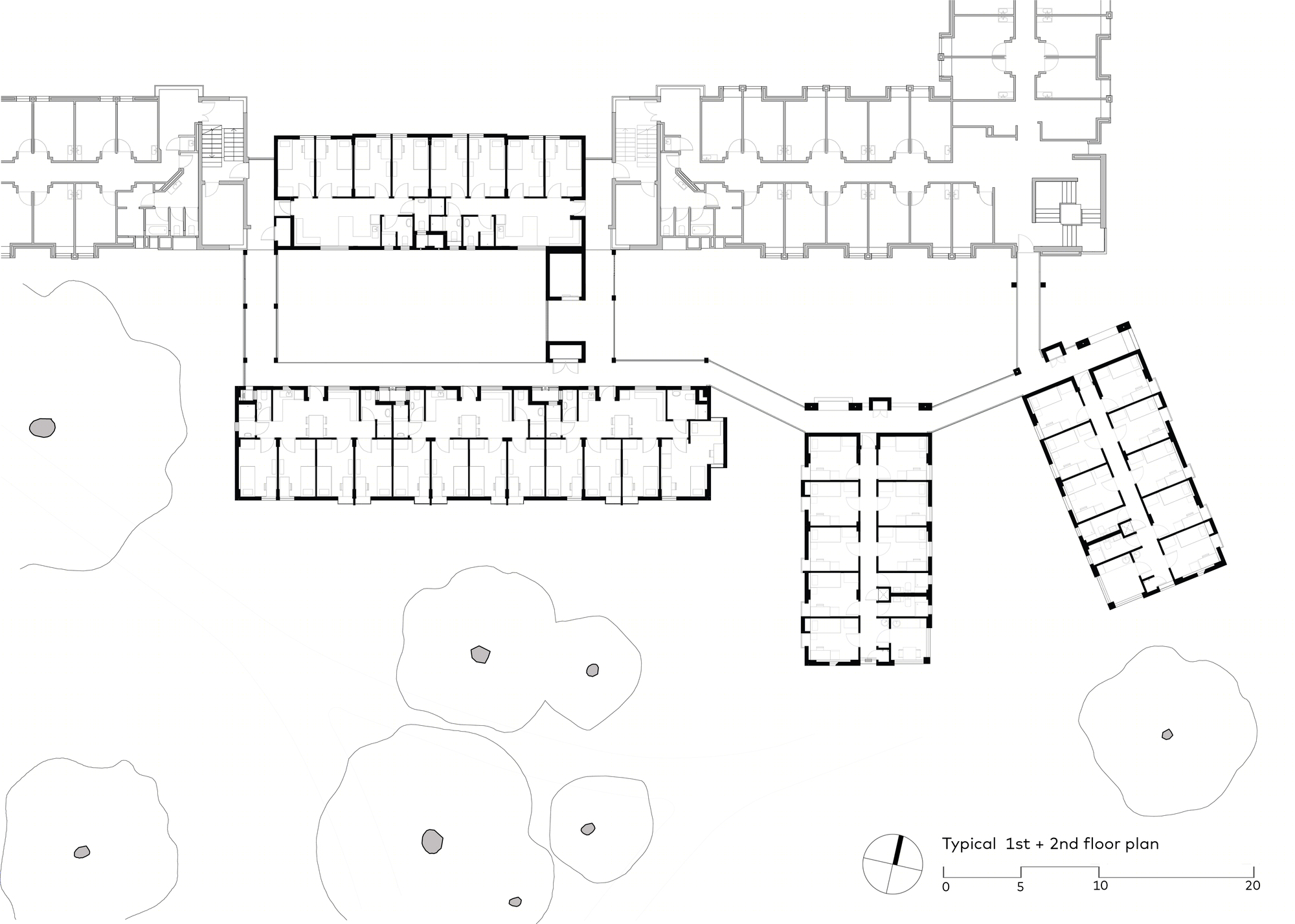 融合校园环境的 Barnato Hall Addition Phase 1 设计-22