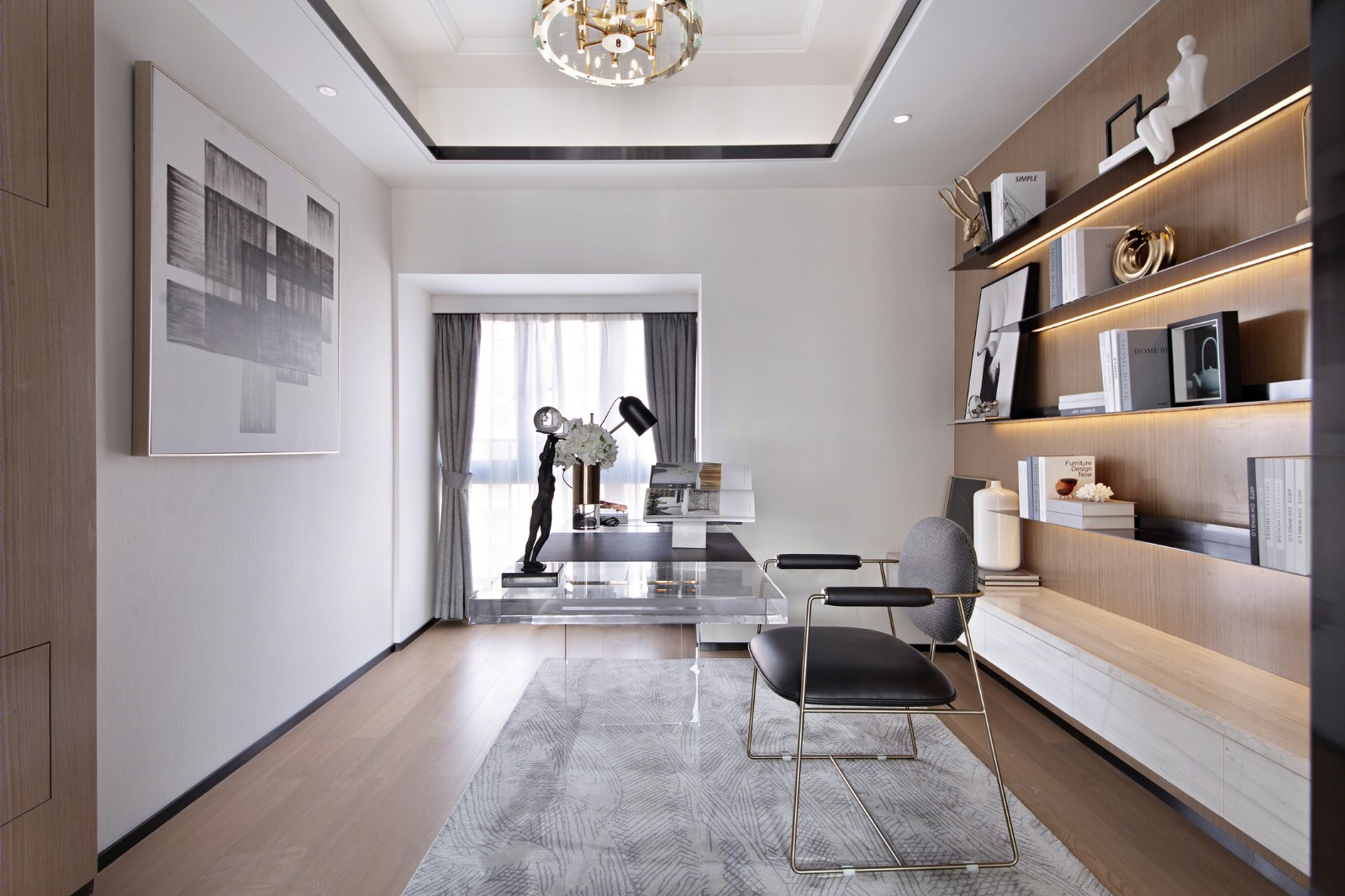 诗意栖居·御龙湾样板间软装设计-20