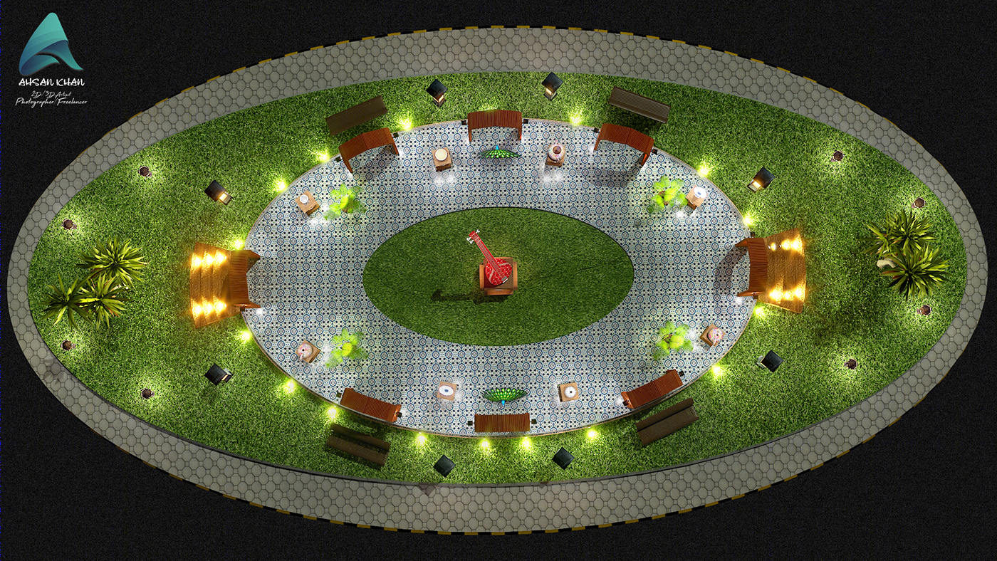 Anastasiya Gushchina丨广场丨ROUNDABOUD DESIGN-9