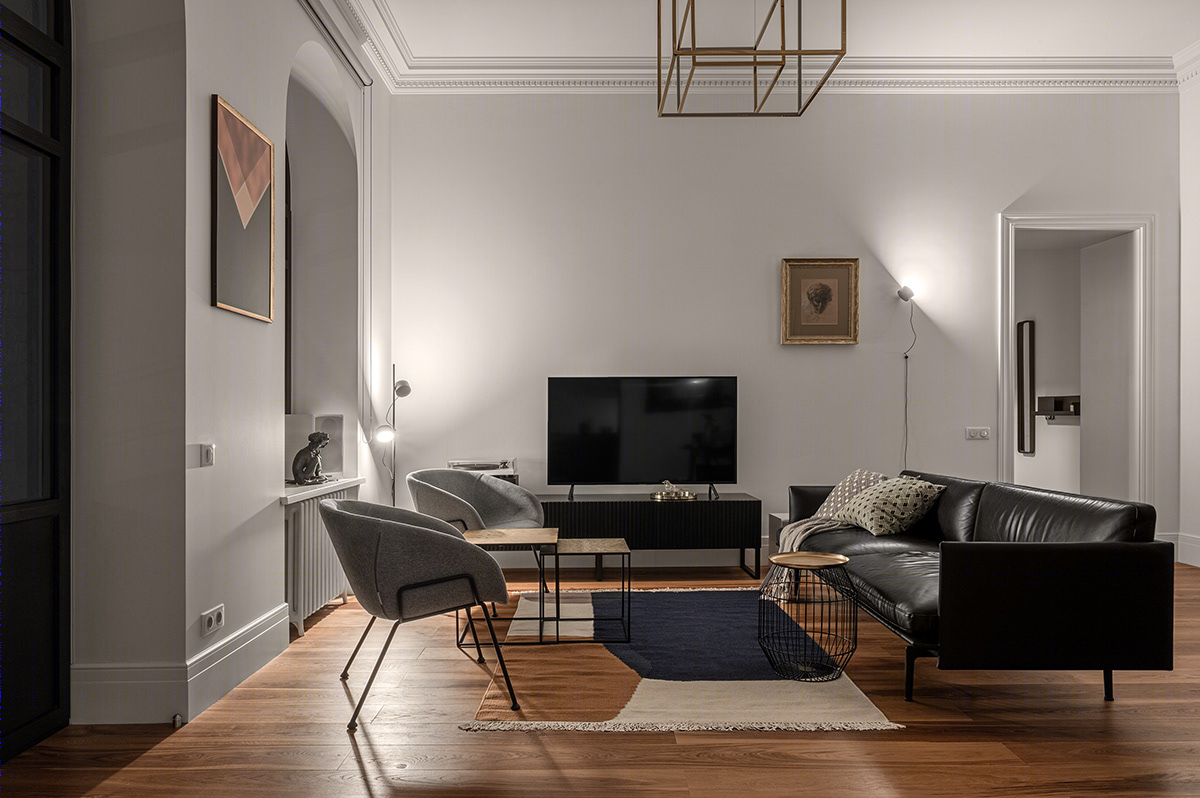 2020 年乌克兰基辅 75 平米时尚公寓设计丨ApartmentsDesign Denys Garbuziuk-31