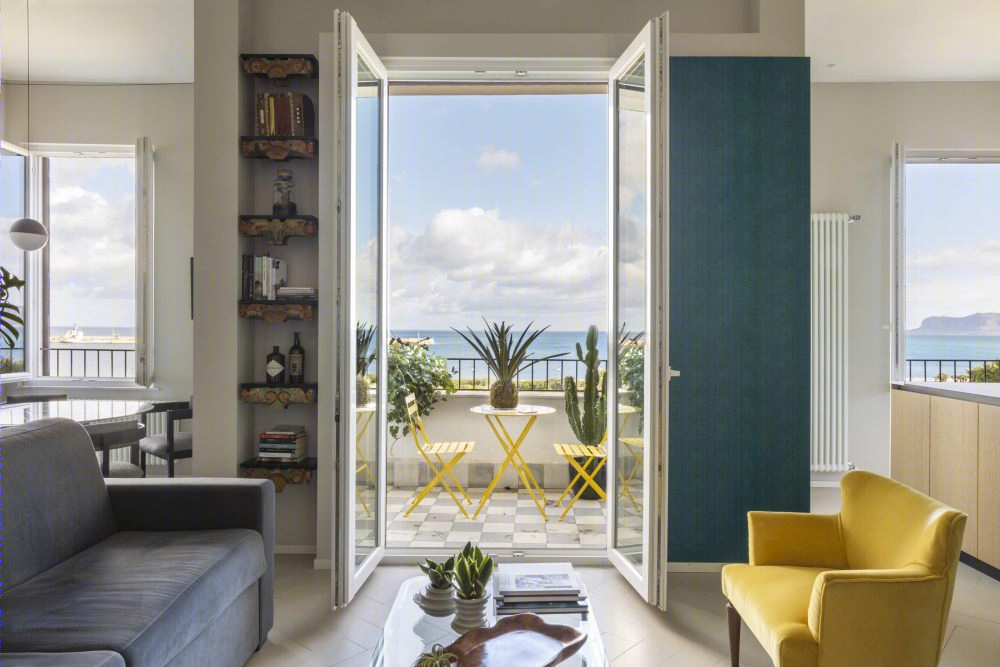 意大利巴勒莫海景阁楼公寓-2