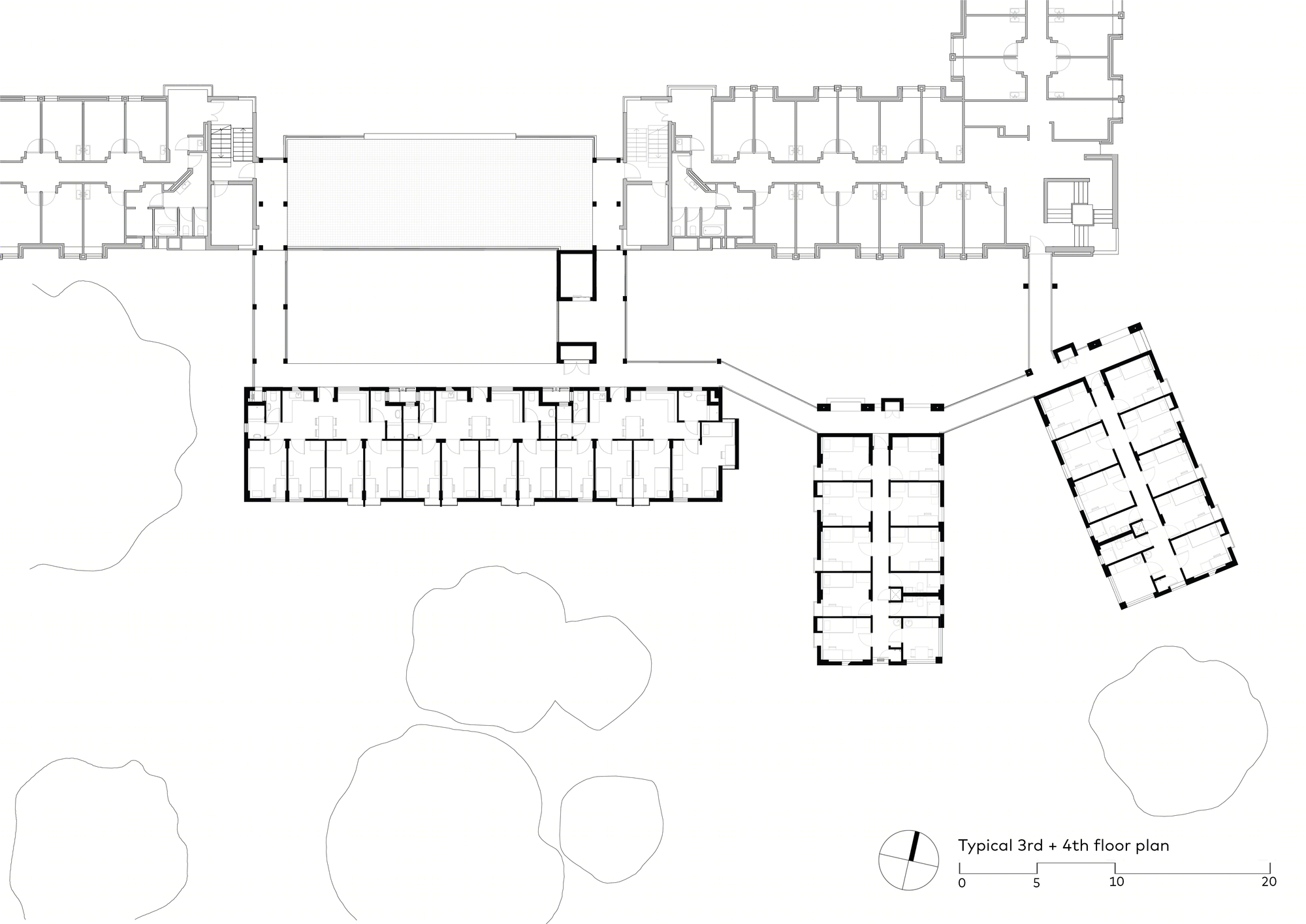 融合校园环境的 Barnato Hall Addition Phase 1 设计-23