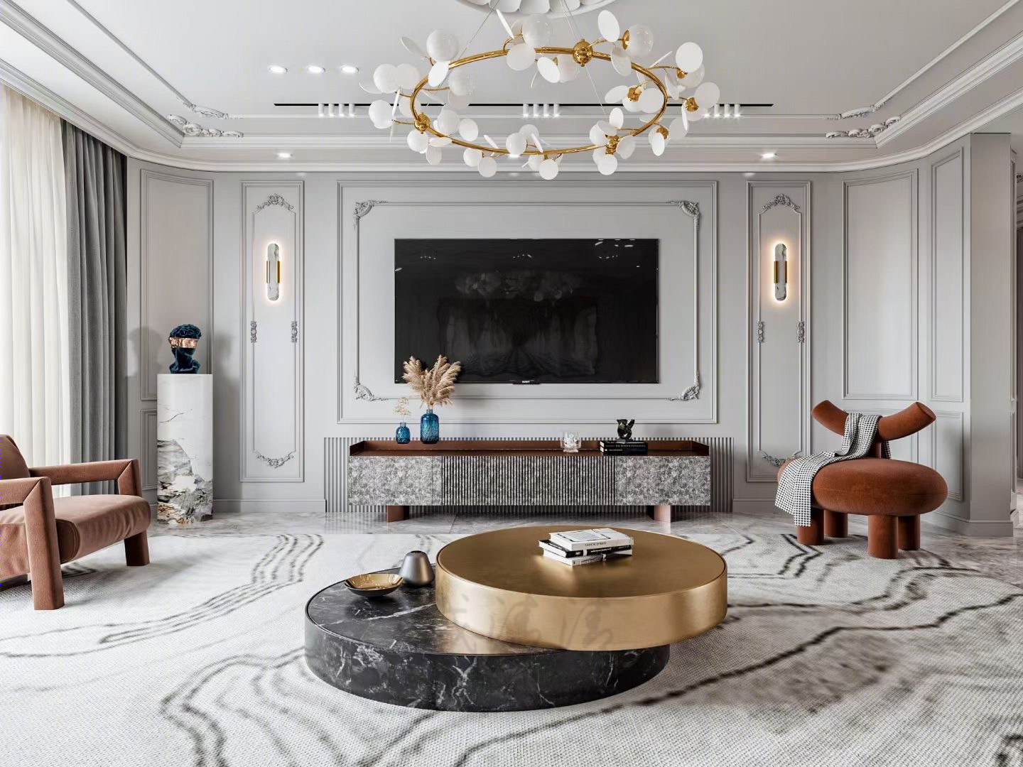 法式轻奢家居风格设计-6