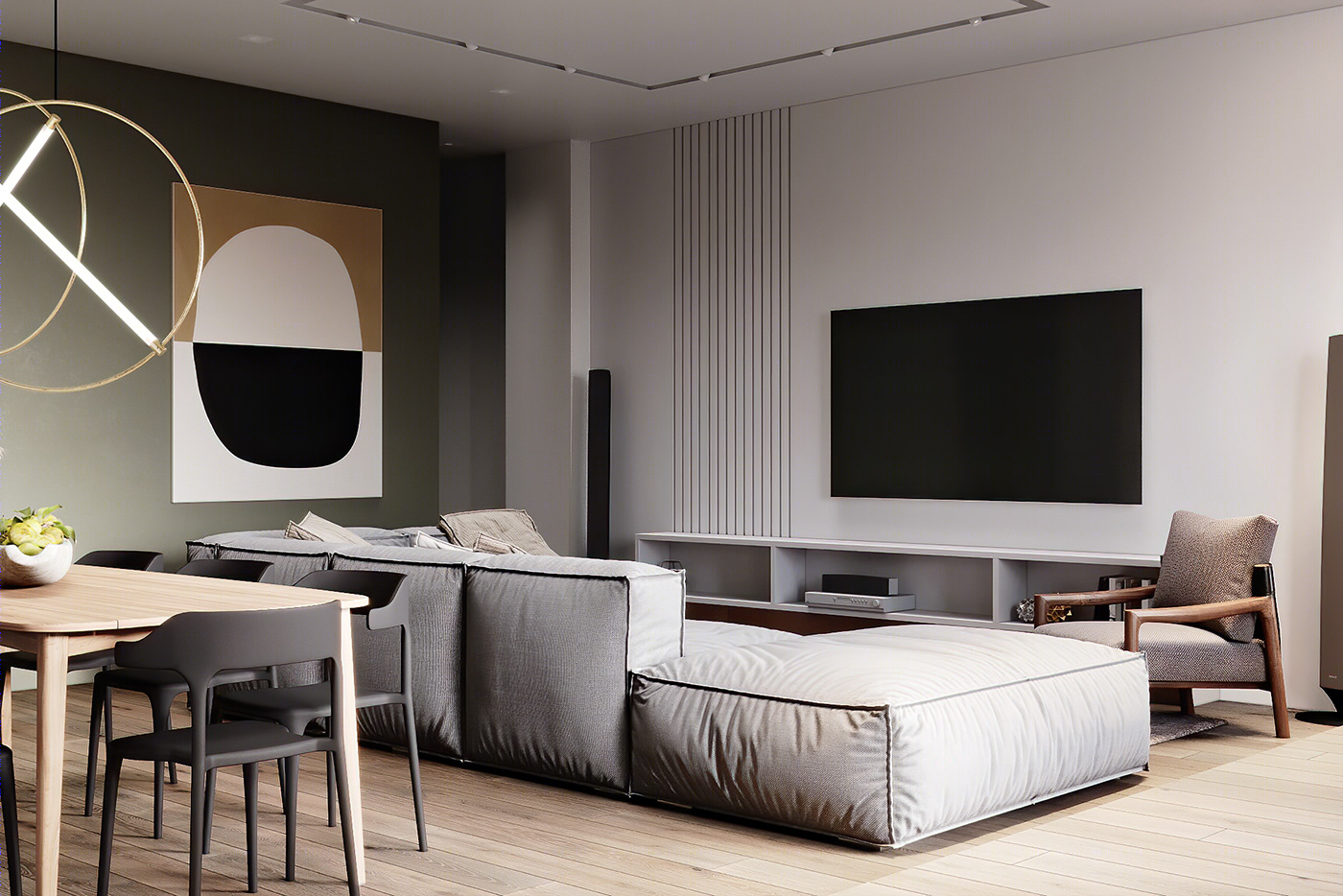 清雅北欧风，让空间更具质感的优雅                     -0