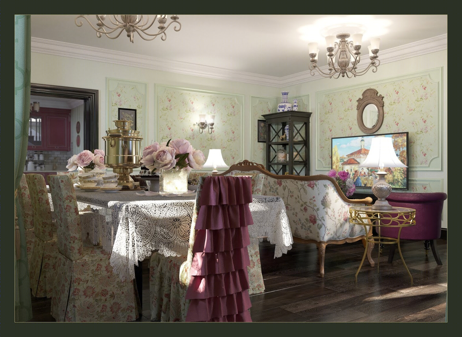 俄罗斯风格别墅设计 · 温暖家庭环境中的经典美学-25