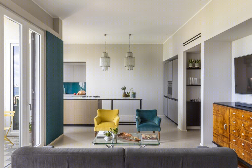 意大利巴勒莫海景阁楼公寓-3