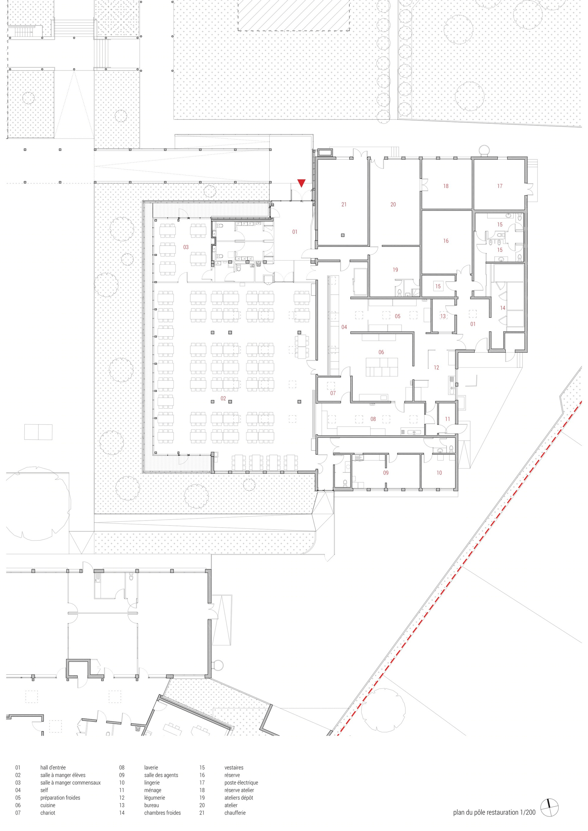 让·梅尔莫兹学院 | 现代学术建筑的更新与重塑-7