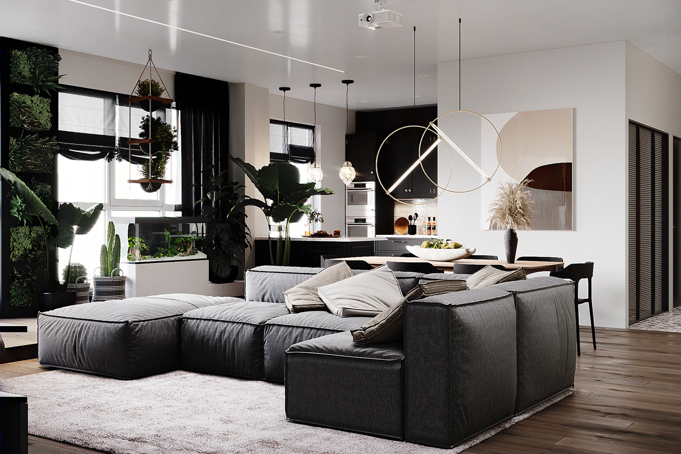 清雅北欧风，让空间更具质感的优雅                     -1