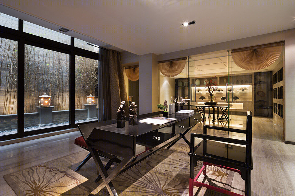 绿地海域观园 现代简约样板房-4