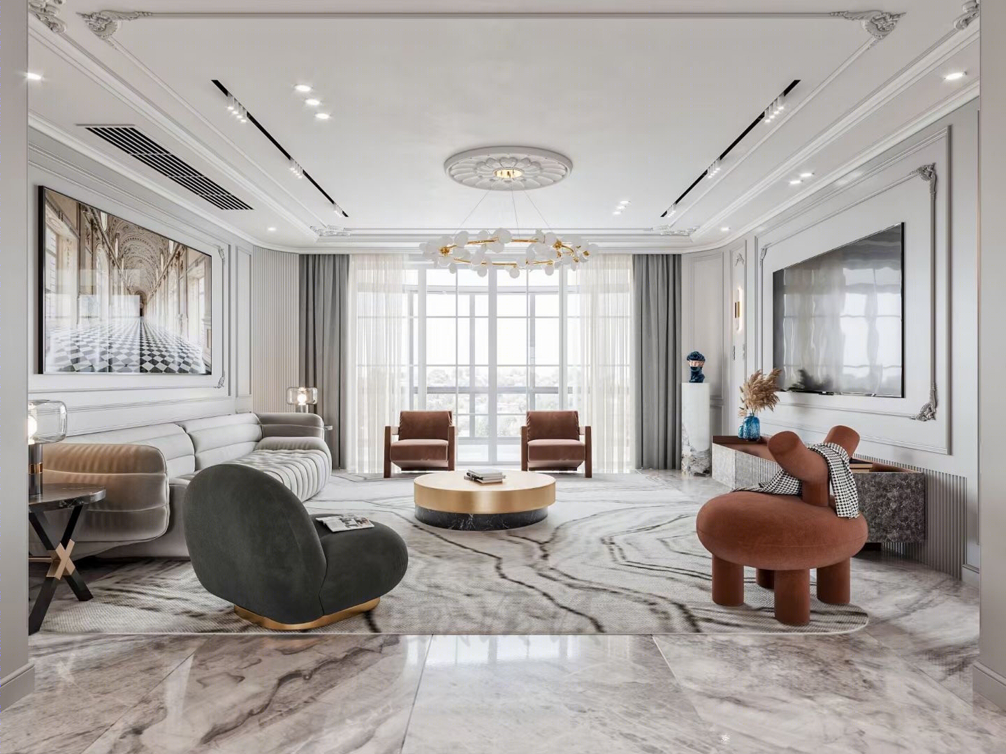 法式轻奢家居风格设计-7