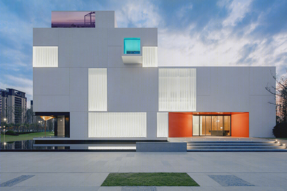 明谷设计空心正方形住宅-22