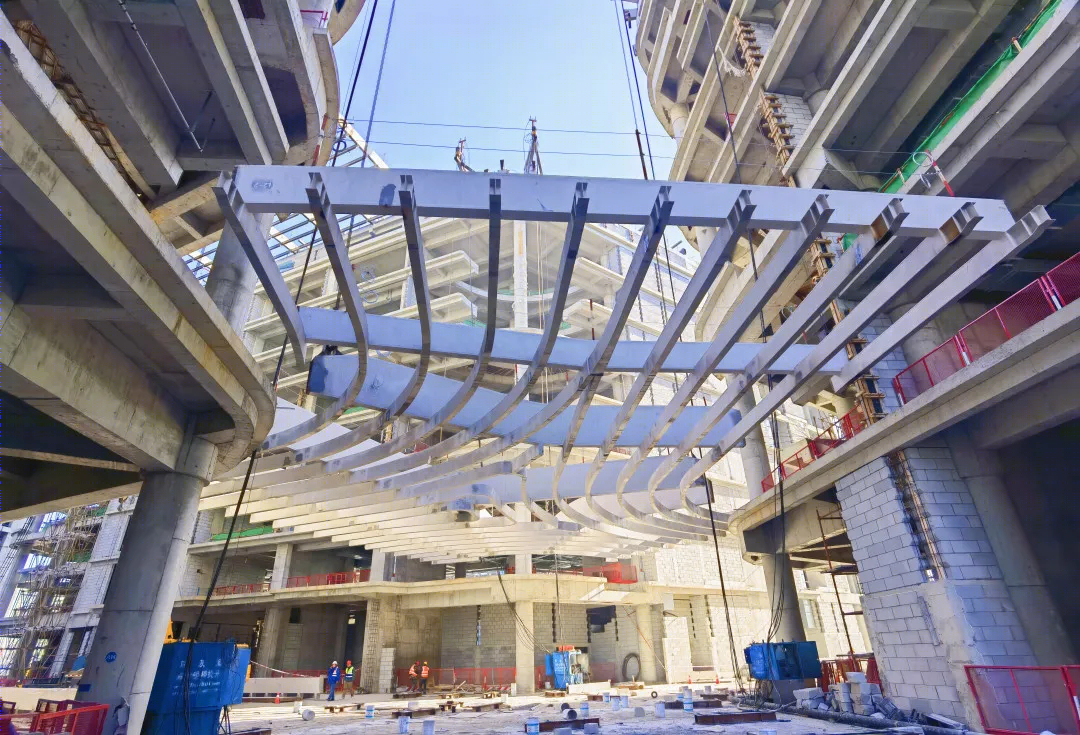 阿里巴巴北京总部丨中国北京丨中建三局一公司钢结构公司-8