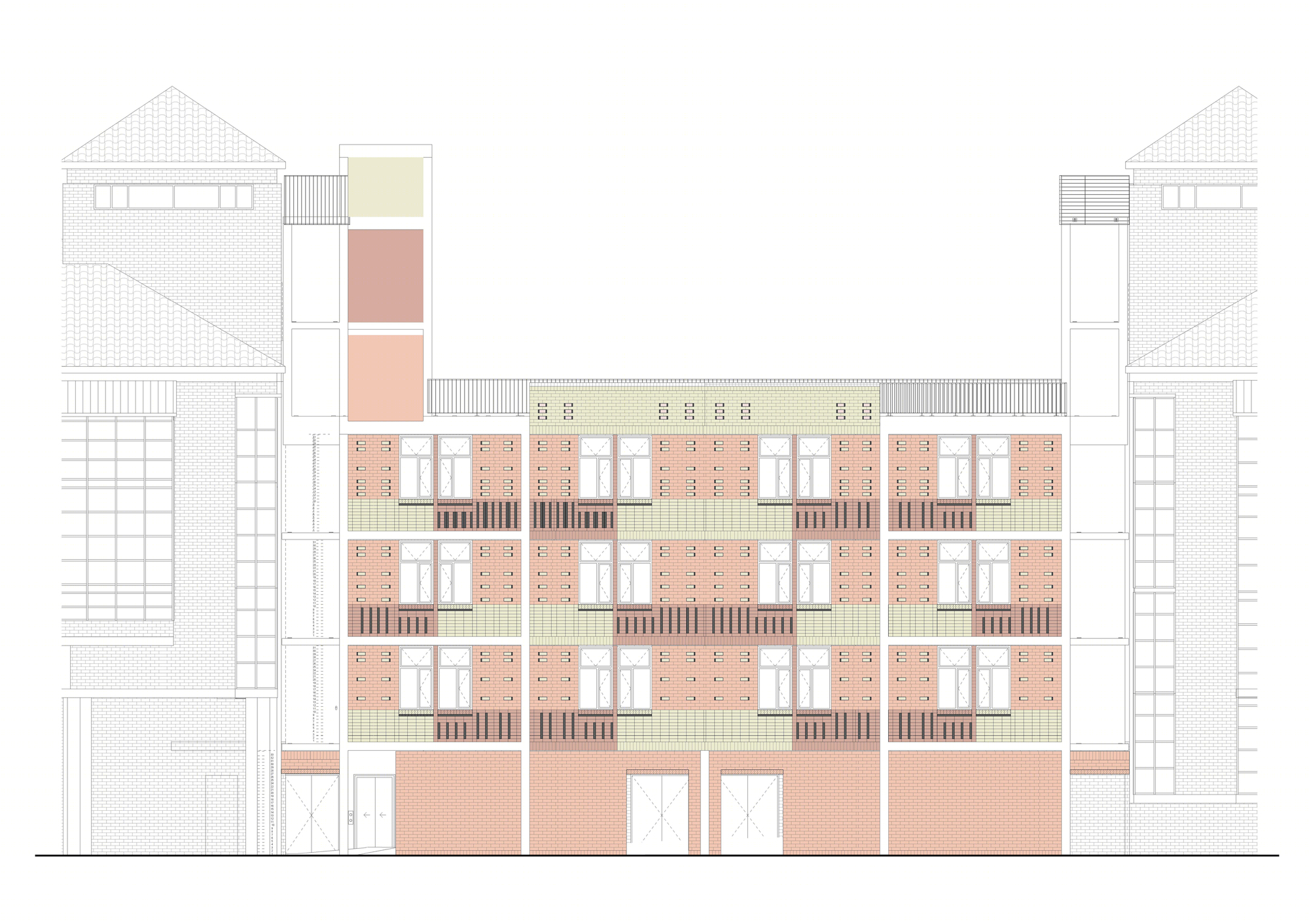 融合校园环境的 Barnato Hall Addition Phase 1 设计-26