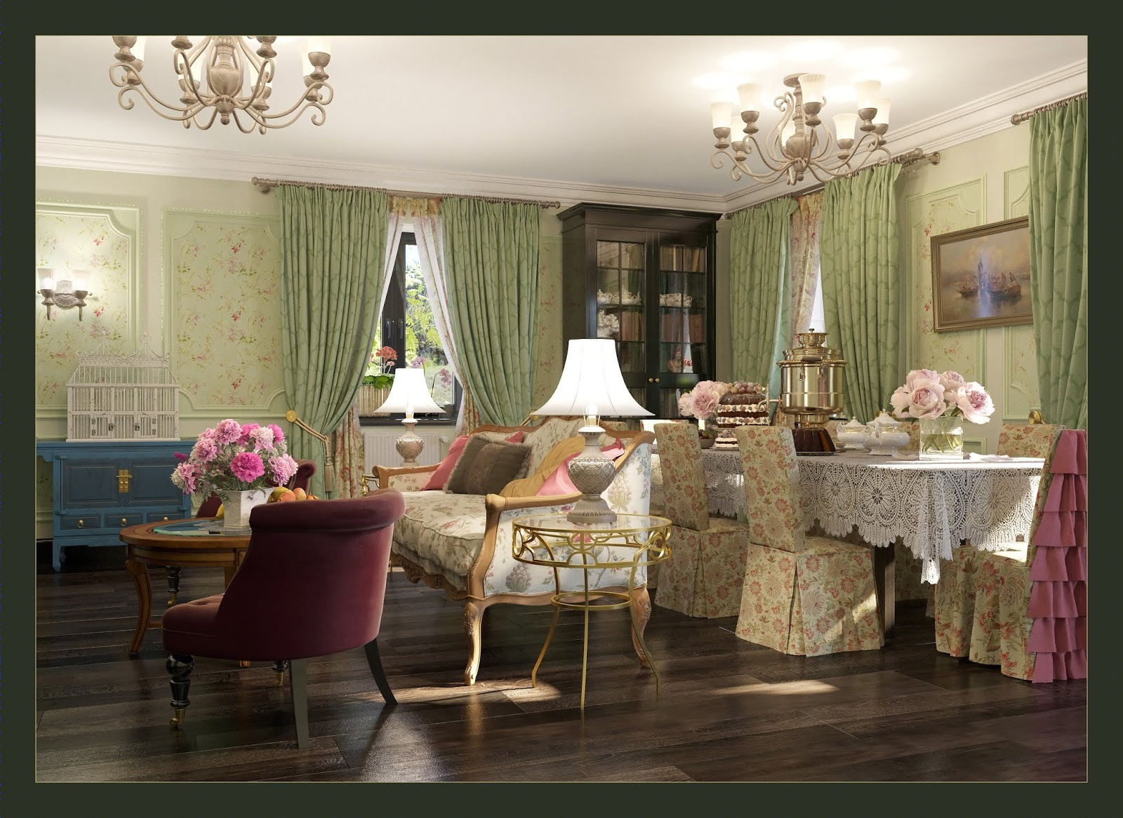 俄罗斯风格别墅设计 · 温暖家庭环境中的经典美学-27