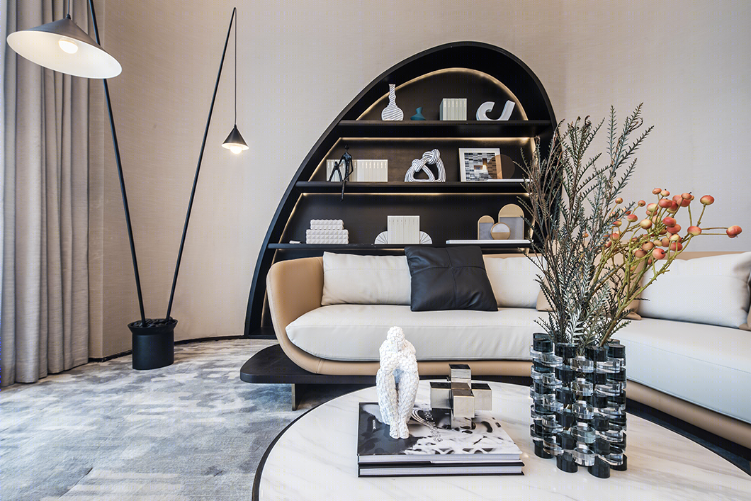 合肥万兴·湖山间售楼处 | 自然美学的人居空间-58