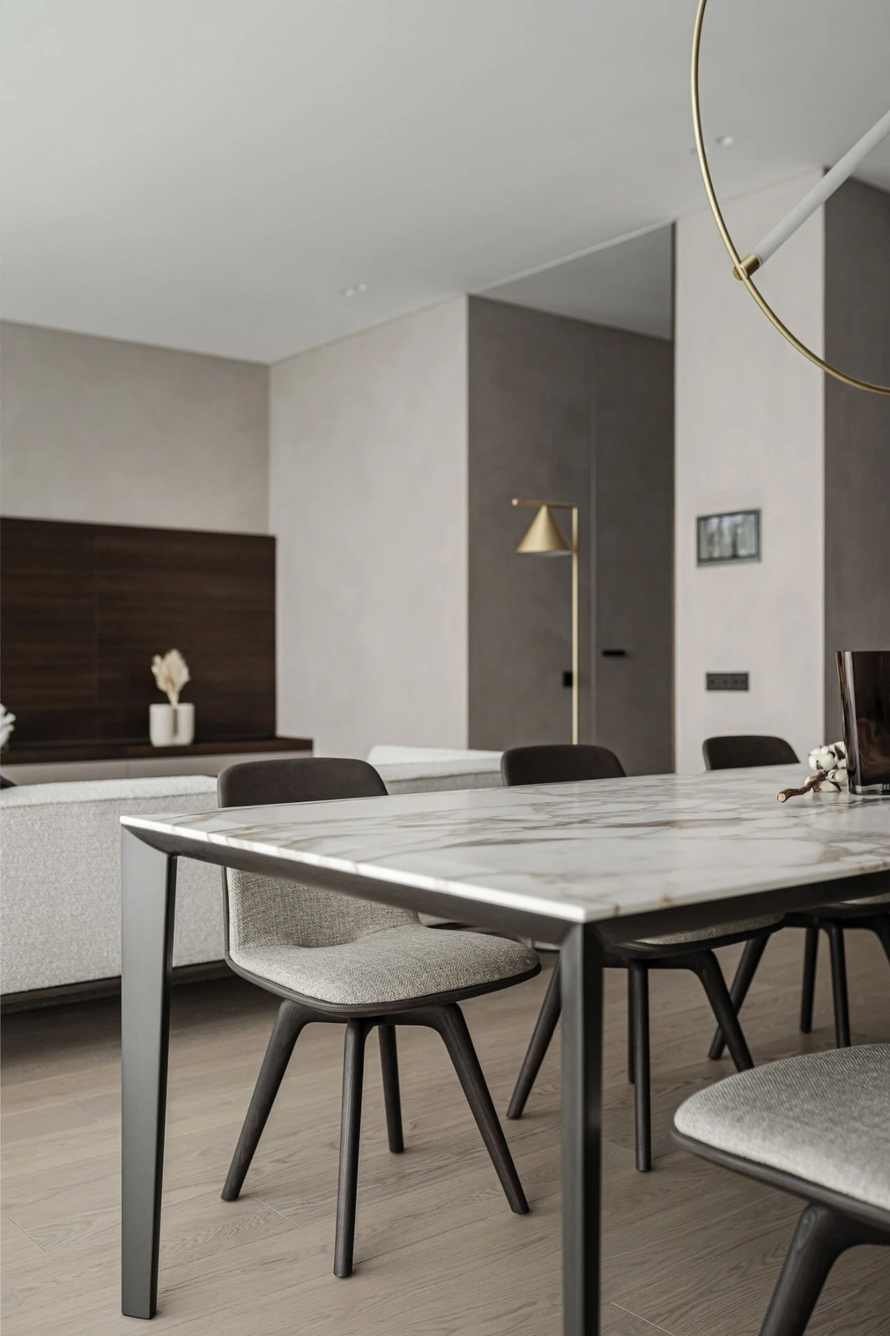 104㎡现代简约优雅住宅丨乌克兰基辅丨Daria Babii-14