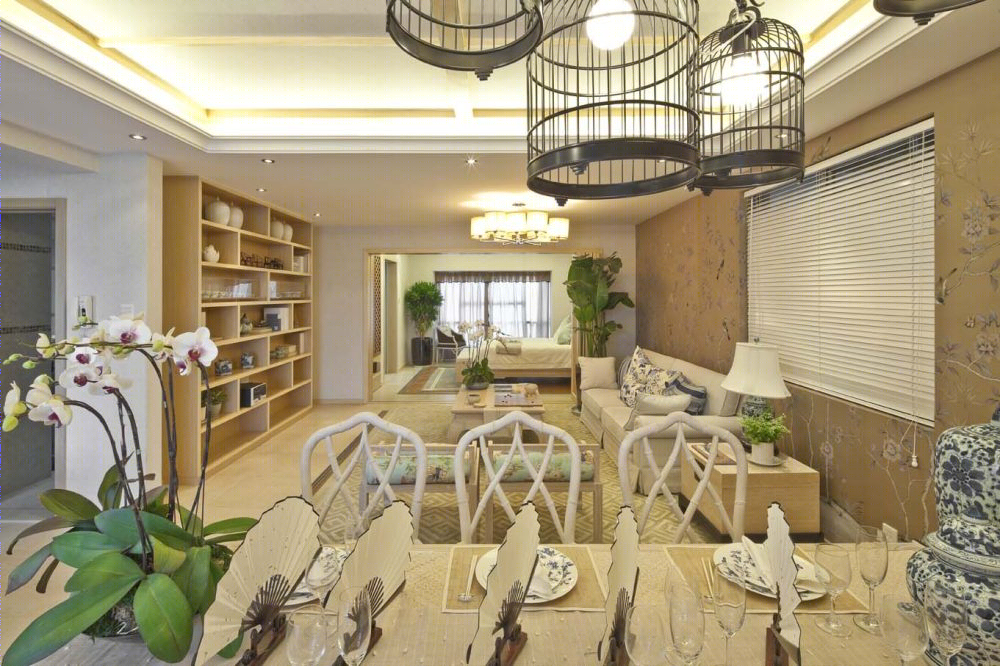 万科棠樾双城水岸澜山居 B3 样板间 | 现代简约宜居空间-4