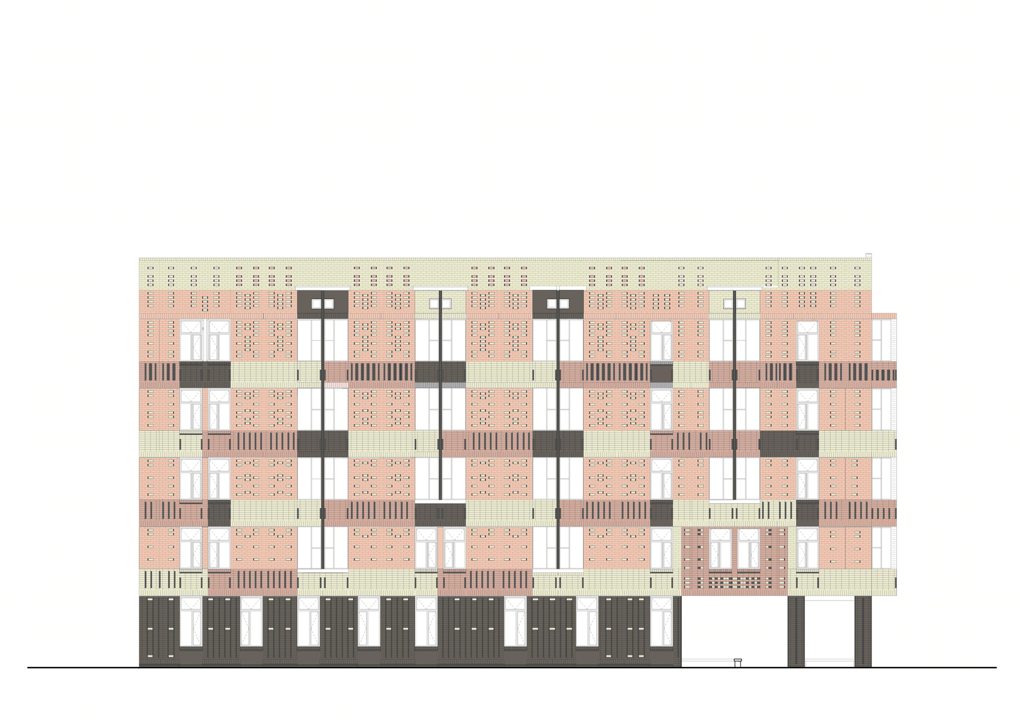 融合校园环境的 Barnato Hall Addition Phase 1 设计-27