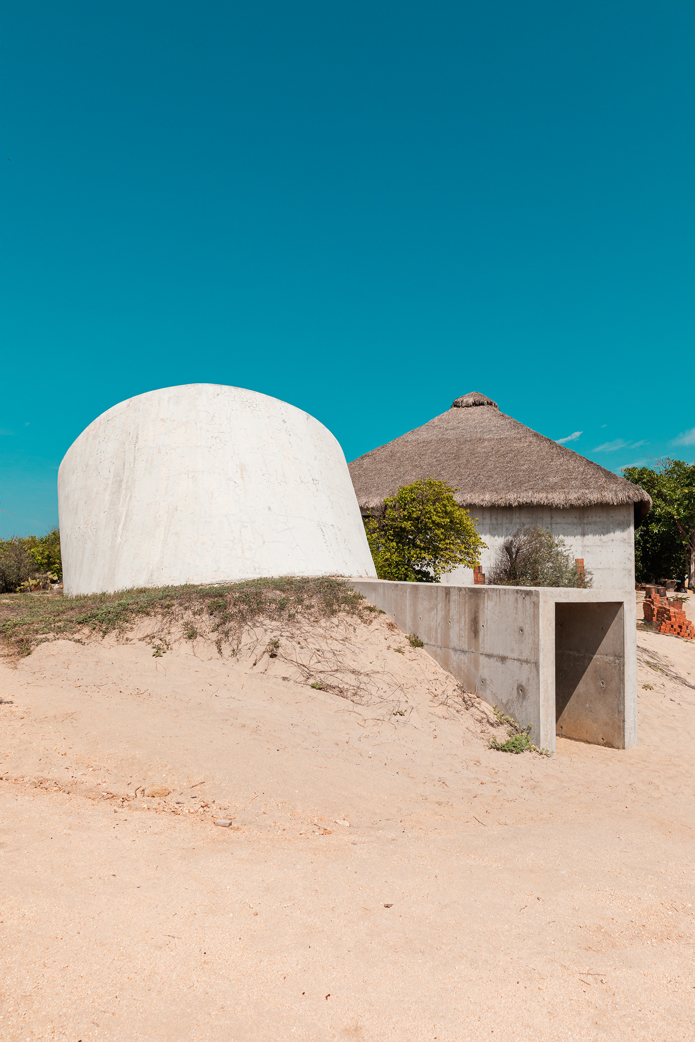 光与影的庭院 · 安藤忠雄的 Casa Wabi 设计赏析-4