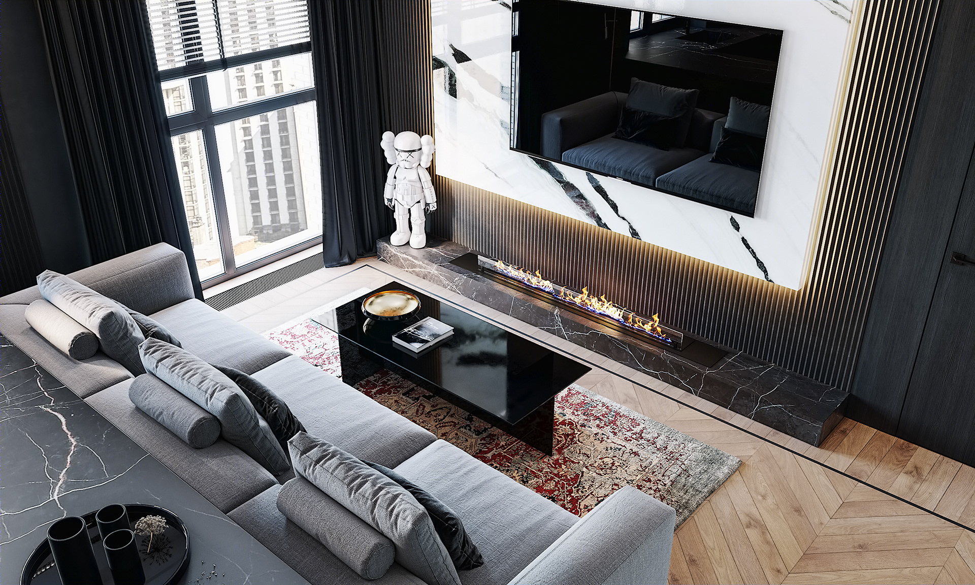 深色系的魅力，简欧效果展示-6