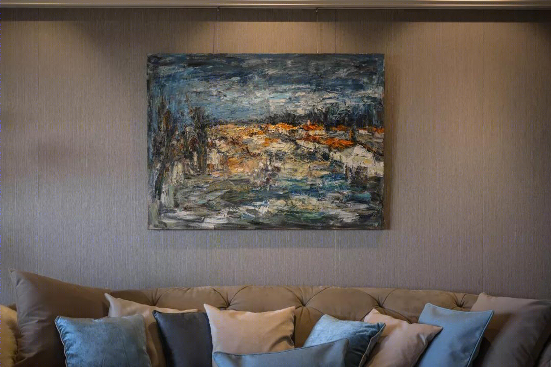 如文艺复兴般瑰丽风雅，湛蓝唯美 330 m2 豪宅设计 | 彩韵设计-2