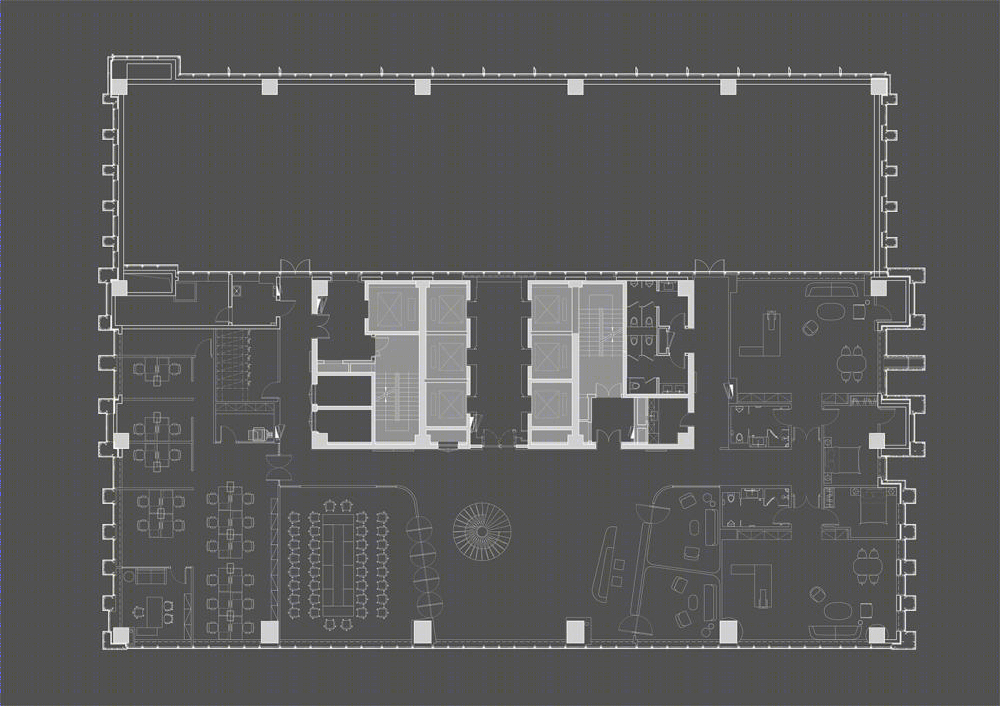 普汇中金办公室丨中国西安丨HONG Designworks-22