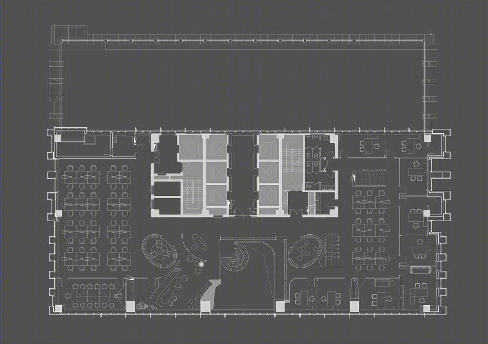 普汇中金办公室丨中国西安丨HONG Designworks-23