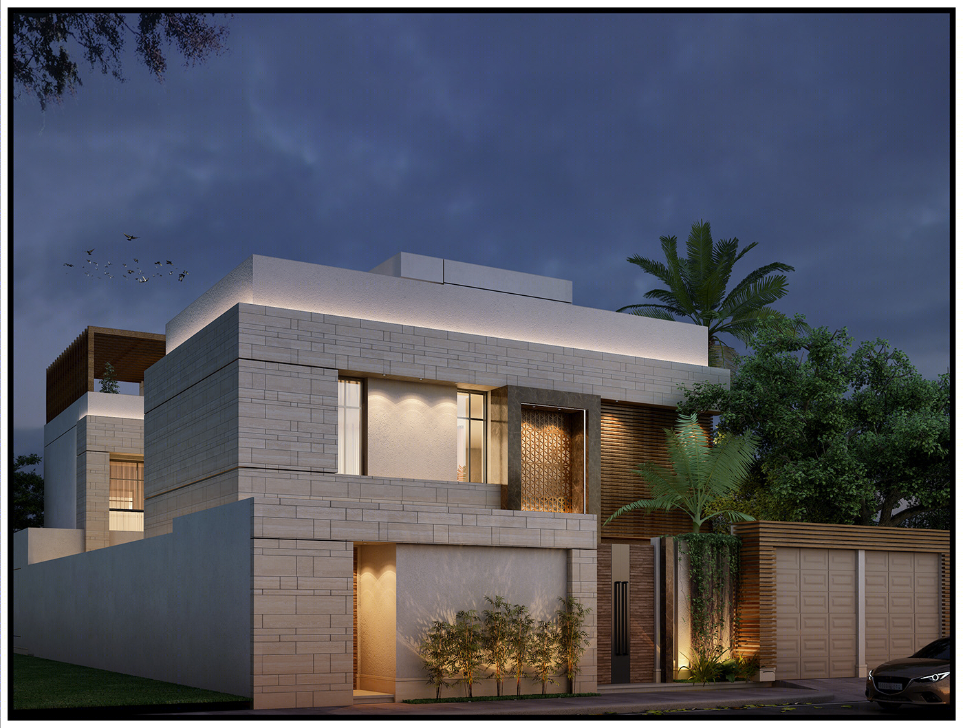mohamed awad丨别墅建筑丨Villa Mr. Ahmed Albedeea-3