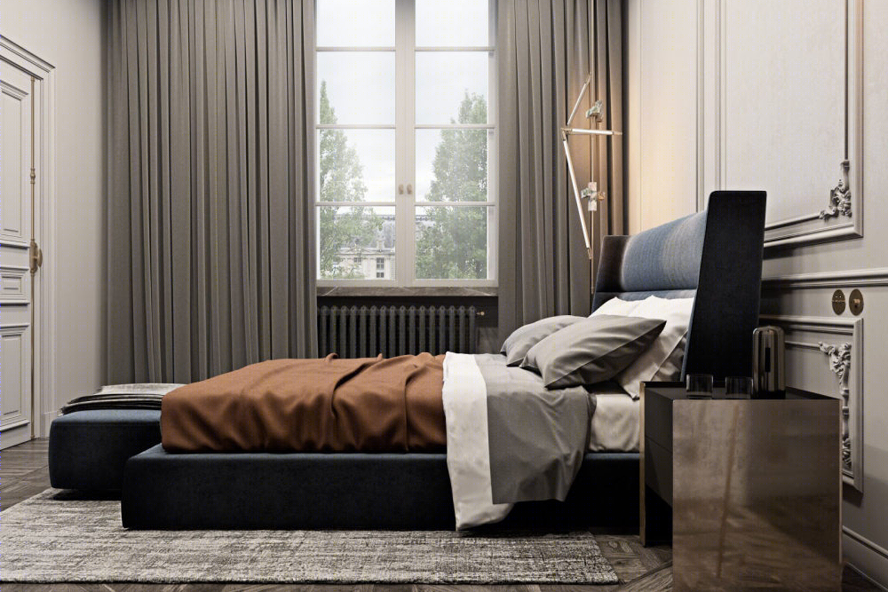 俯瞰卢浮宫·巴黎典雅私宅-18