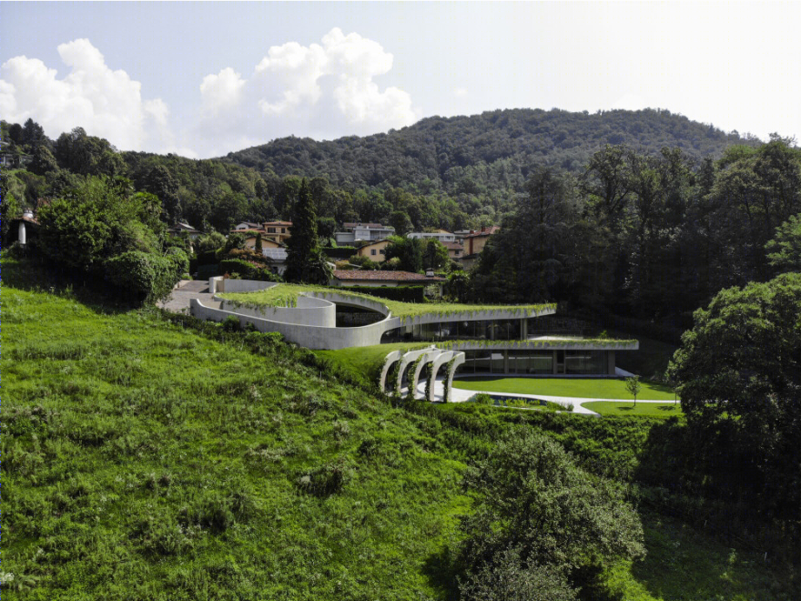 瑞士弧形花园工作室丨Mino Caggiula Architects-21
