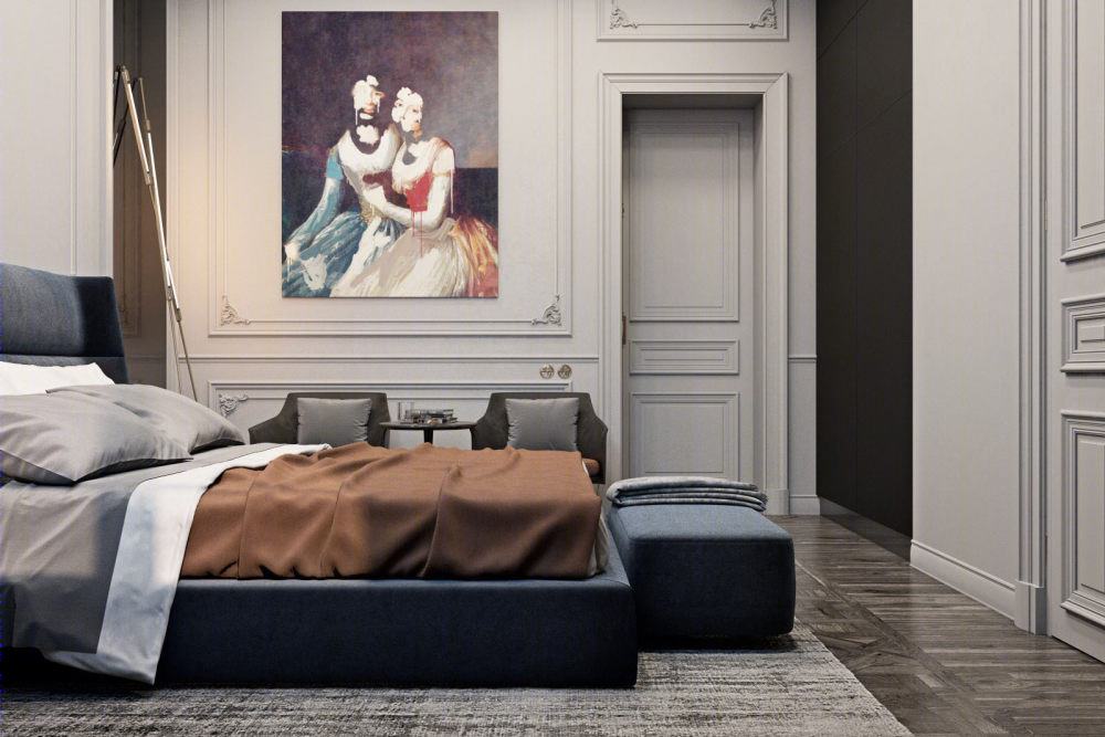 俯瞰卢浮宫·巴黎典雅私宅-20