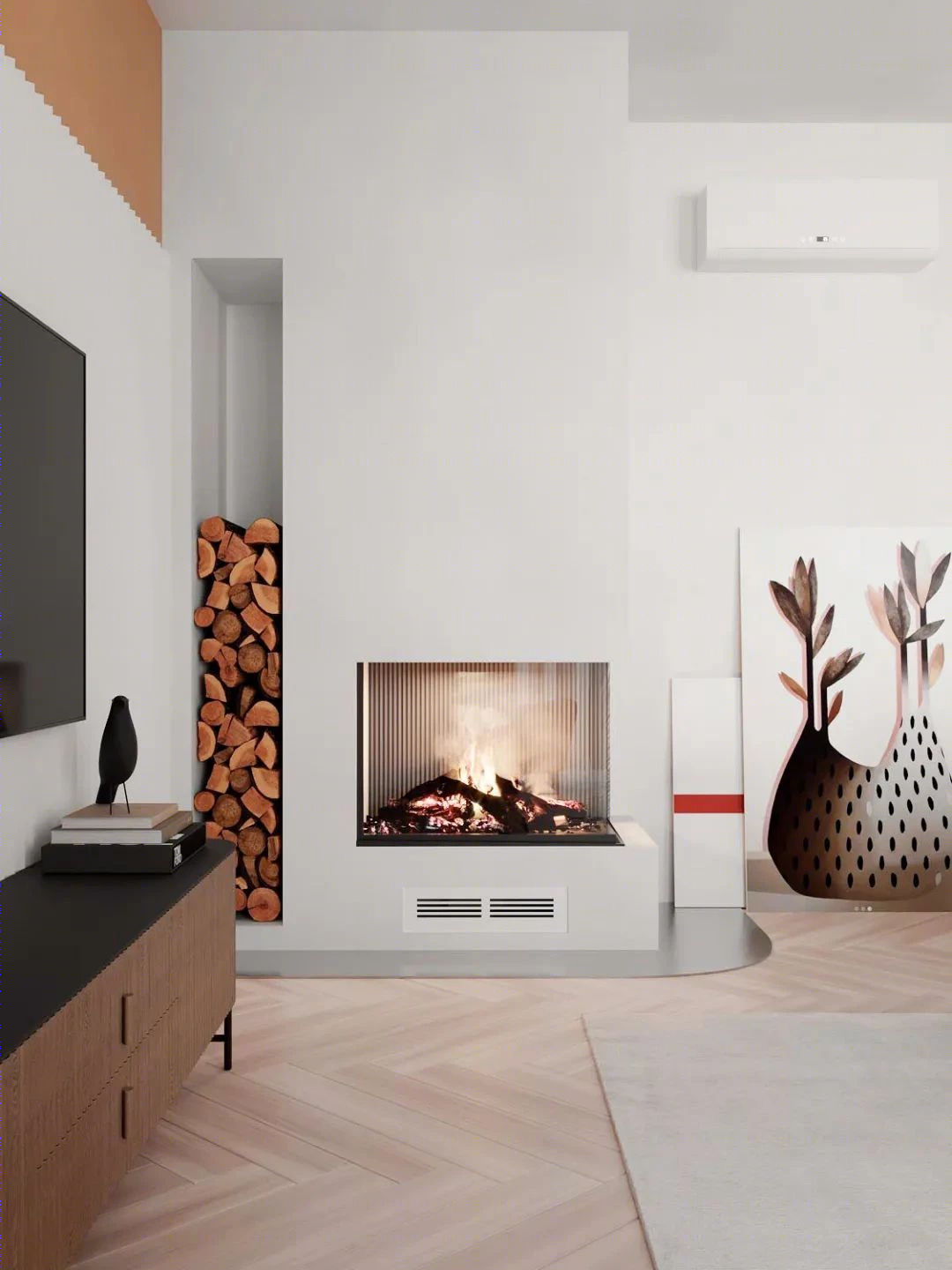 高明度色彩碰撞，打造时尚家居空间-15