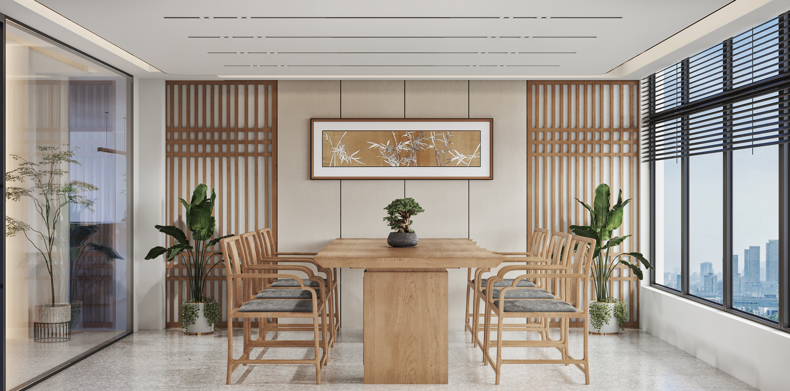 现代简约办公室-13