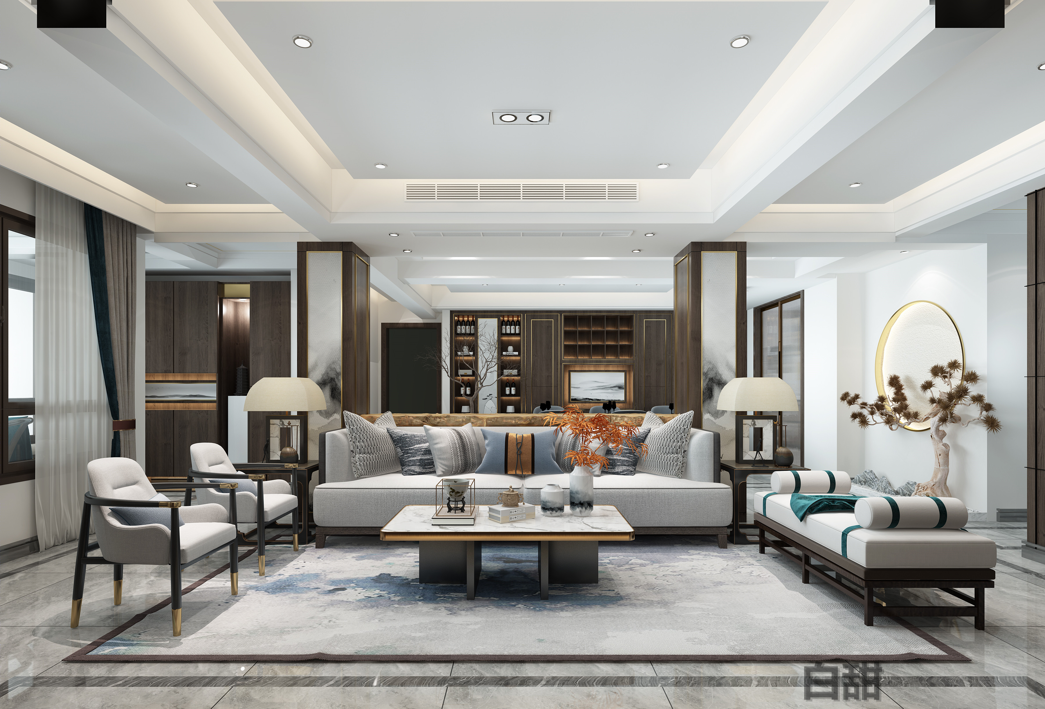 禅意新中式住宅-4