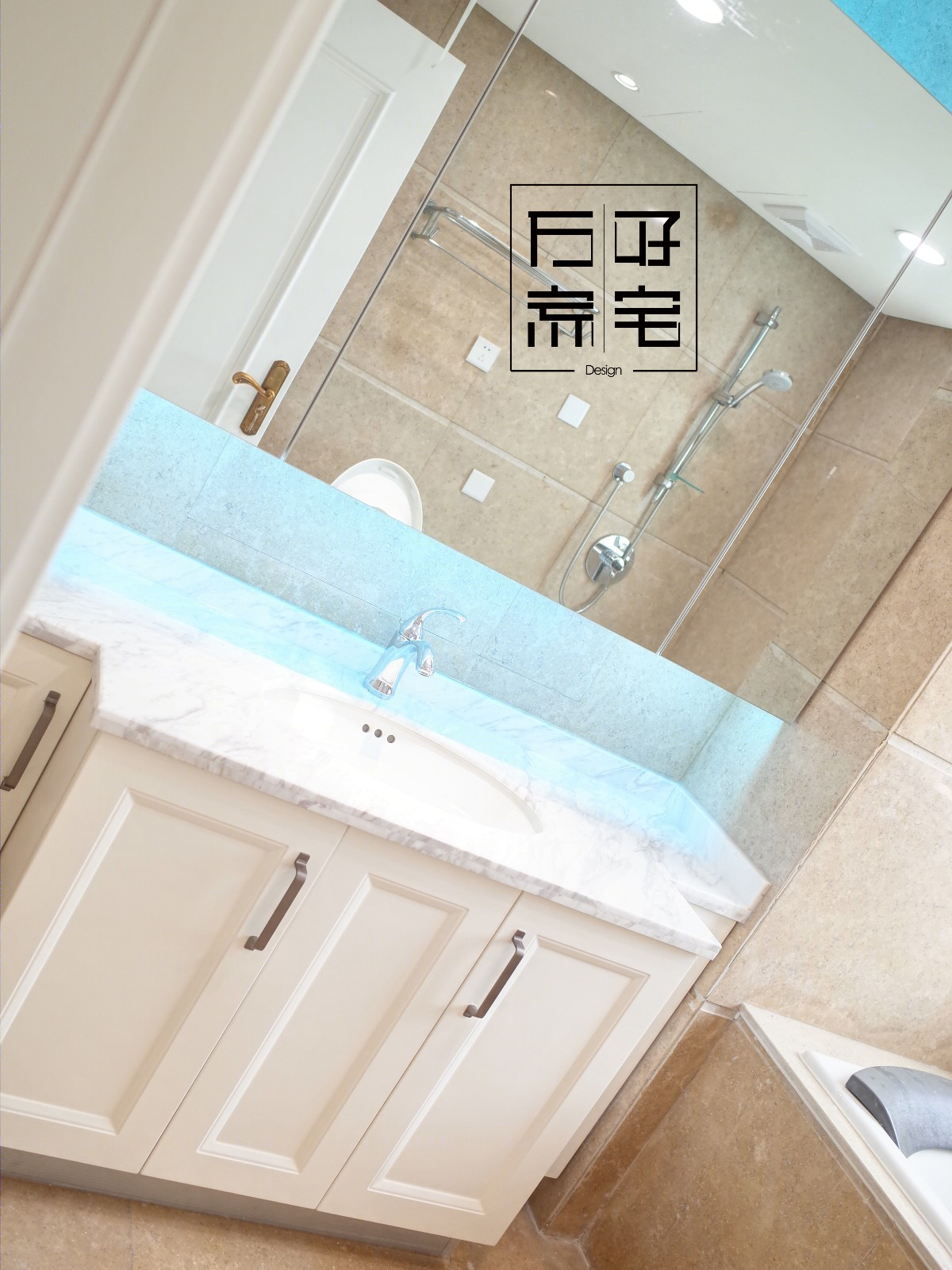 天鹅湾 108 平混搭风家居设计-22