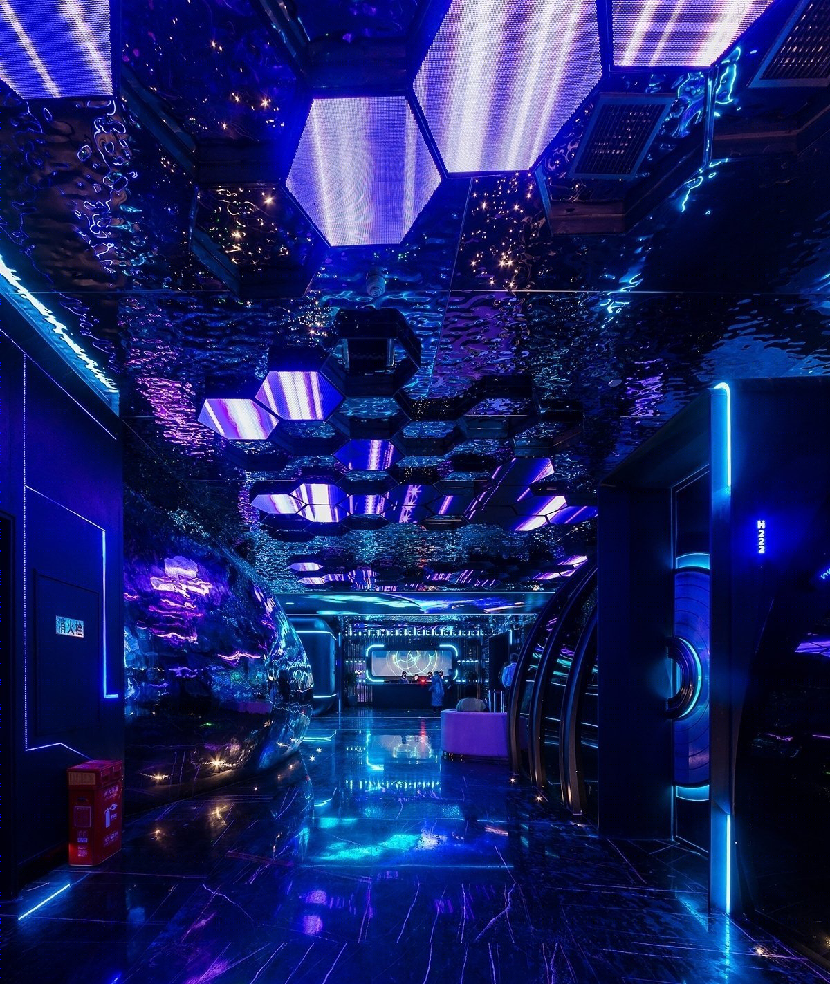 长沙 HI PARTY KTV 阳光 100 店丨中国长沙丨深圳黑卡娱乐设计事务所-10