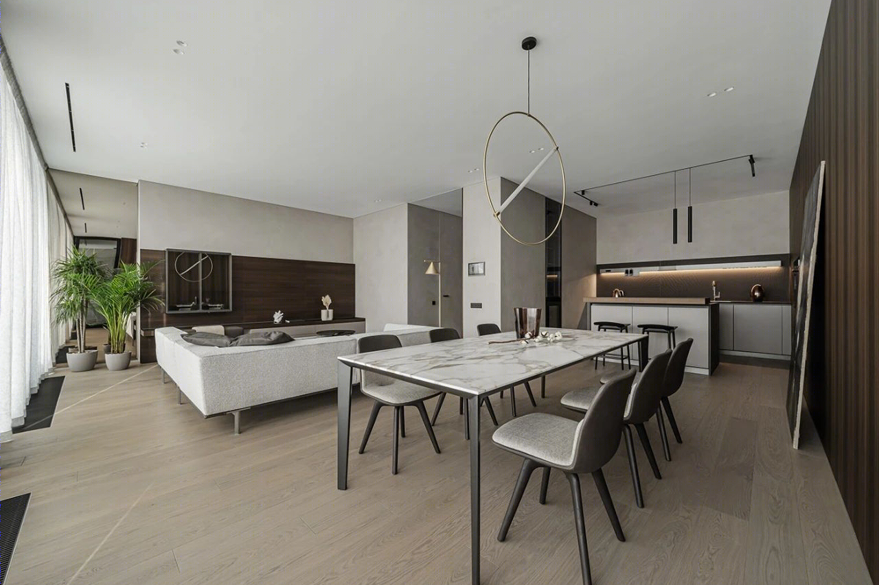 104㎡现代简约优雅住宅丨乌克兰基辅丨Daria Babii-23