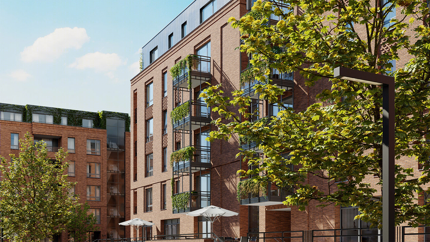 Scala Apartments 现代简约风设计丨@artur.tamiola@el.design.3d-5