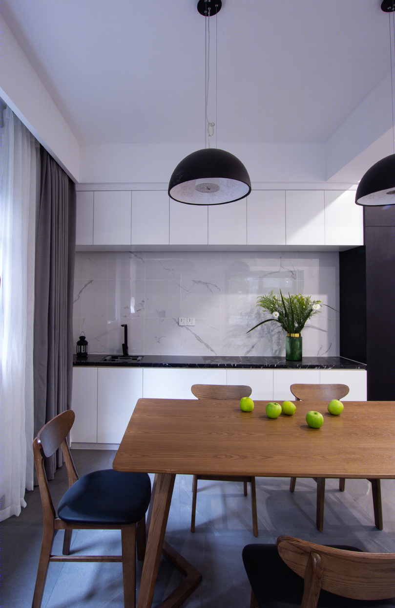 现代极简风——富春红郡叠排（180方）-5