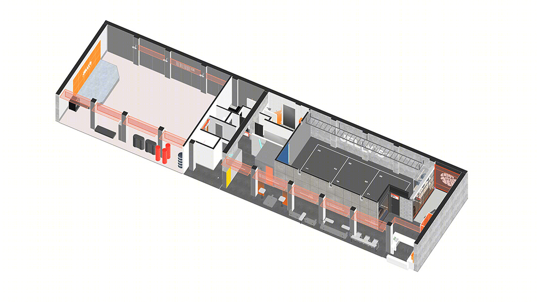 Jelly's 果冻健身空间设计丨中国北京丨观町创新研究所-42