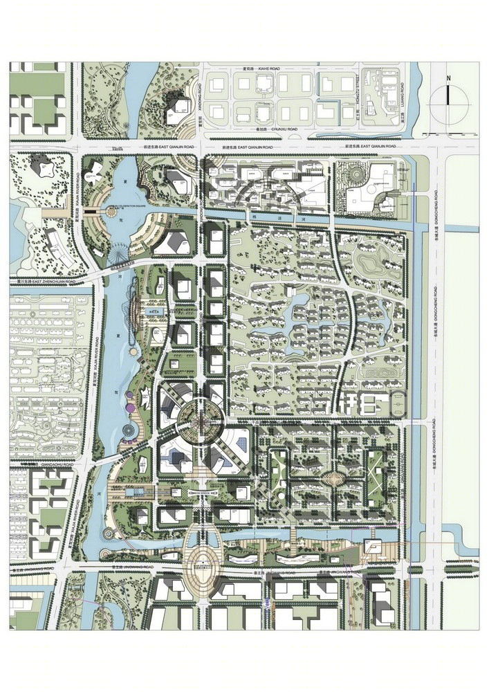 昆山金融街一期建筑群-31