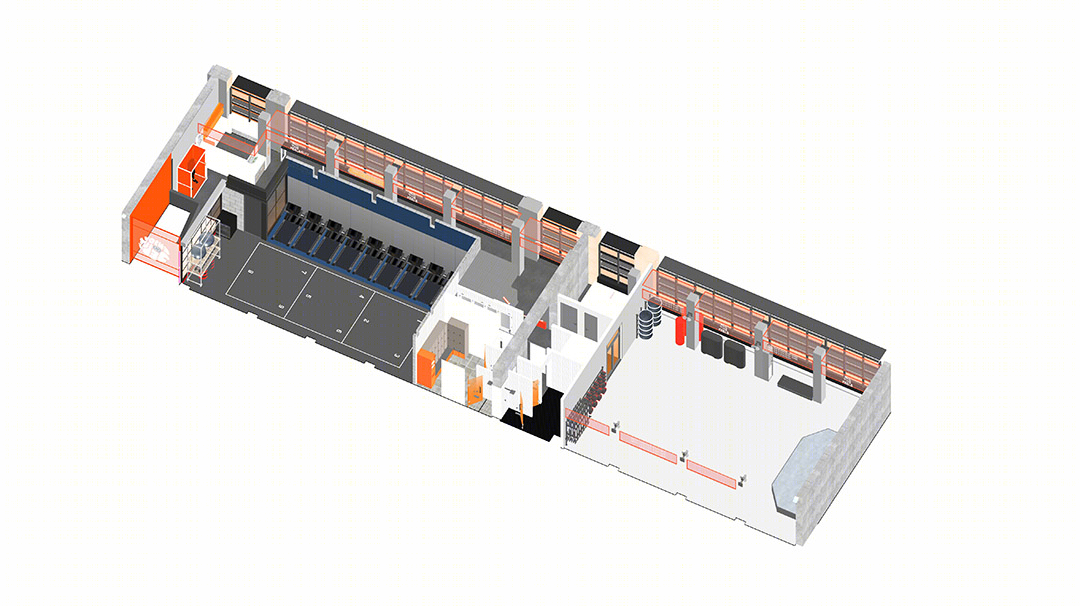 Jelly's 果冻健身空间设计丨中国北京丨观町创新研究所-43